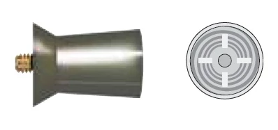 Prophy-cups, screw-type, spiral, grey - Kerr Resto, Kerr Endo