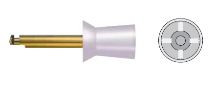 Latch-type prophylaxis gumi fehér mandrellel 1 db - Kerr Resto, Kerr Endo