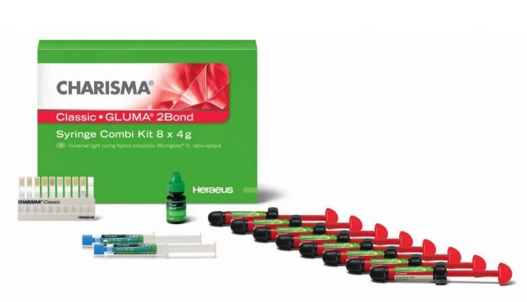 Charisma Classic Syringe 8x4g + Gluma2Bond + Gluma etch